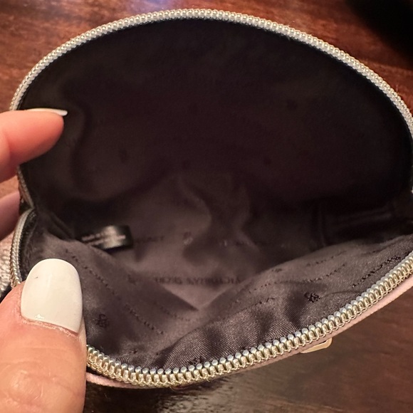 Victoria's Secret Mini Pink & Black Coin Purse NEW - Picture 6 of 7